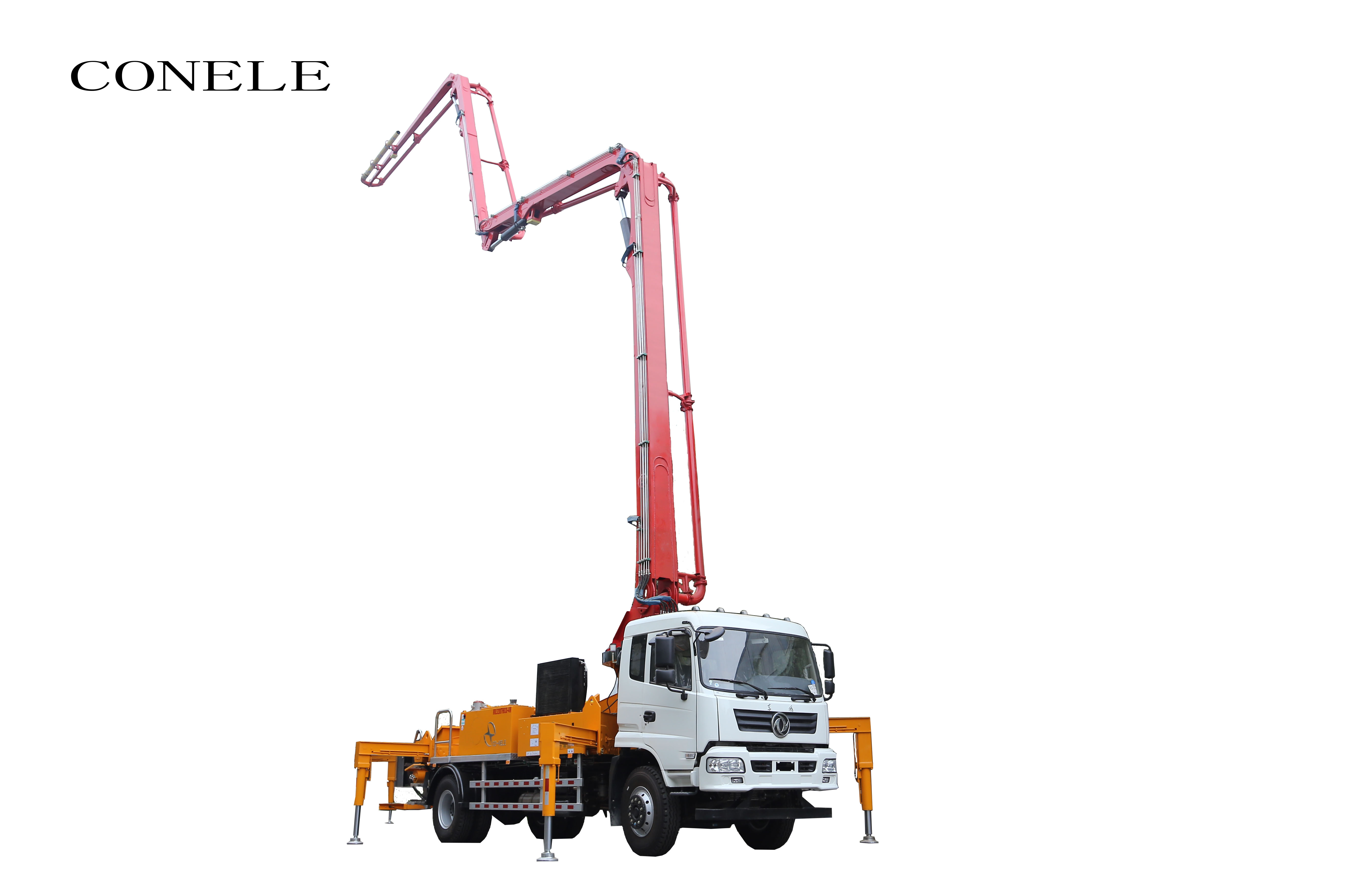 科尼樂小型混凝土泵車，天泵，小型泵車