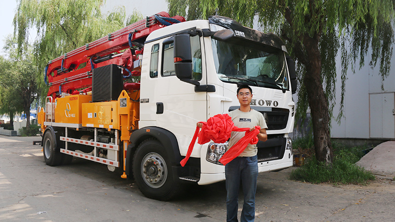 科尼樂混凝土泵車給力，半年時(shí)間就回本了